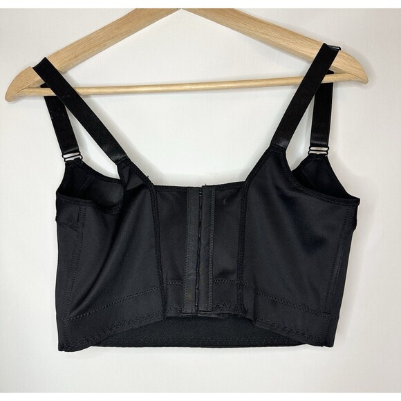 Unbranded Black Bra Lined Adjustable Straps Molded Cups Underwire Women's 36/80E - Picture 2 of 8